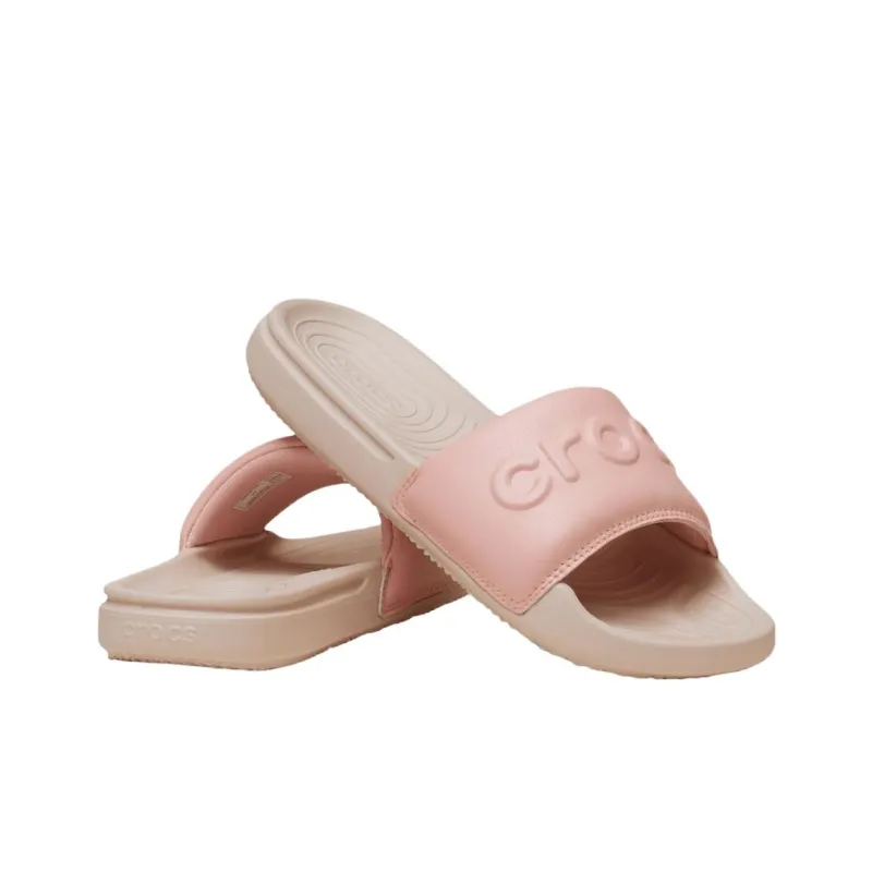 Crocs Abrasion Resistant Slide Slippers Women's Pink-2