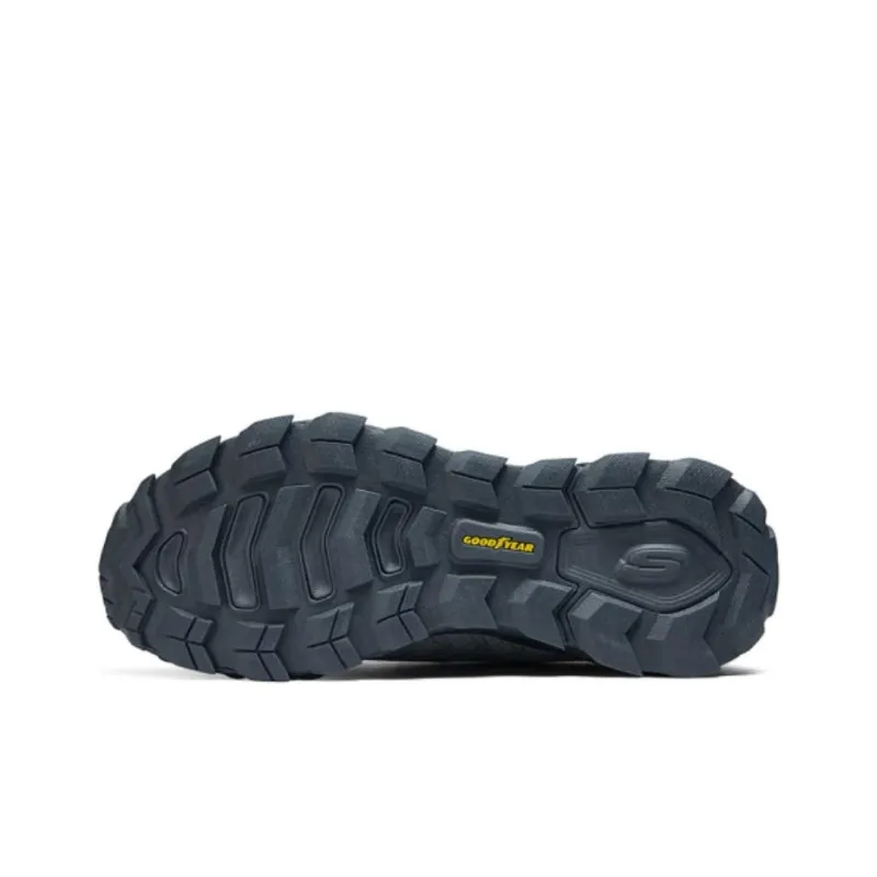 Skechers Outdoor Cushioning Wear Resistant Low Top Outdoor Shoes Men's Gray-4
