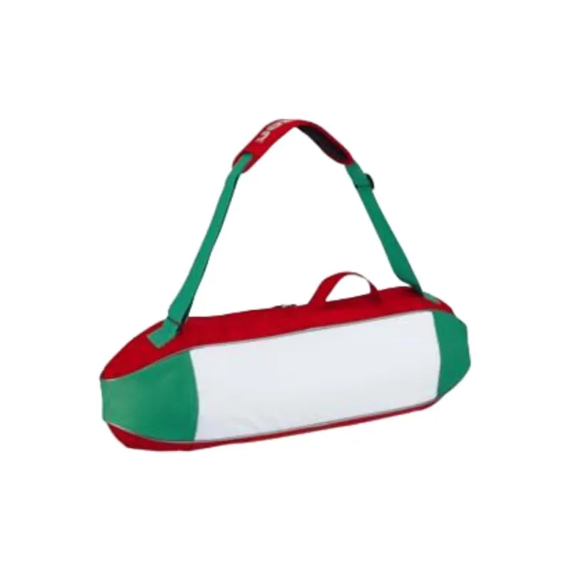 Molten Polyamide Volleyball Bag, One Shoulder Handbag Unisex White & Red & Green-1
