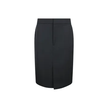 Bottega Veneta FW25 Casual Long Skirt Women's Black