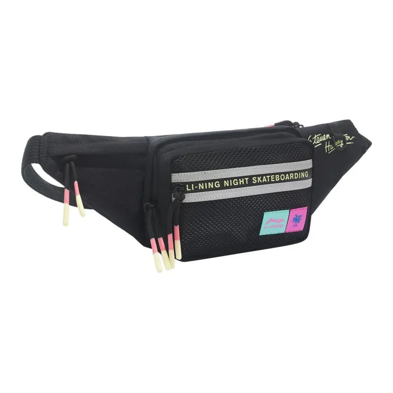 LiNing Steven Harrington Polyamide Sling Bag Regular Unisex Black-1