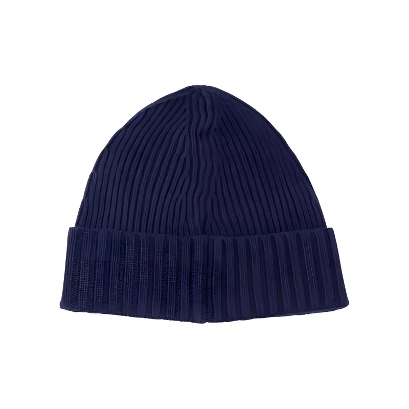 STONE ISLAND Compass Patch Knitted Beanie-1