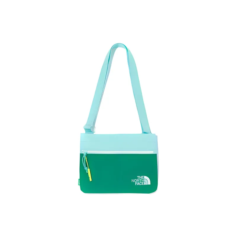 THE NORTH FACE Polyester Shoulder Bag, Crossbody Bag Regular Men's Green-0
