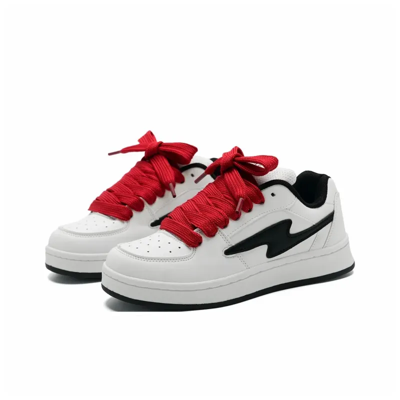 T628 Puffy Shoes Cushioned Wear-Resistant Lightweight Breathable Slip-Resistant Low-Top Skateboard Shoes Unisex-54