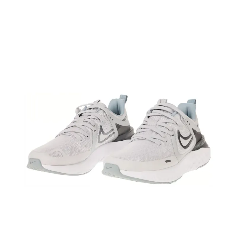 Nike Legend React 2 Abrasion Resistant Breathable Low Top Running Shoes Women's Beige-2
