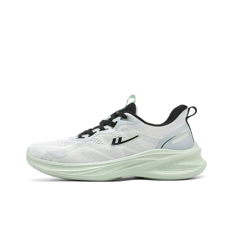 Warrior Breathable Lightweight And Wear Resistant Low Top Casual Training Long Distance Running Shoes Men's Gray-6