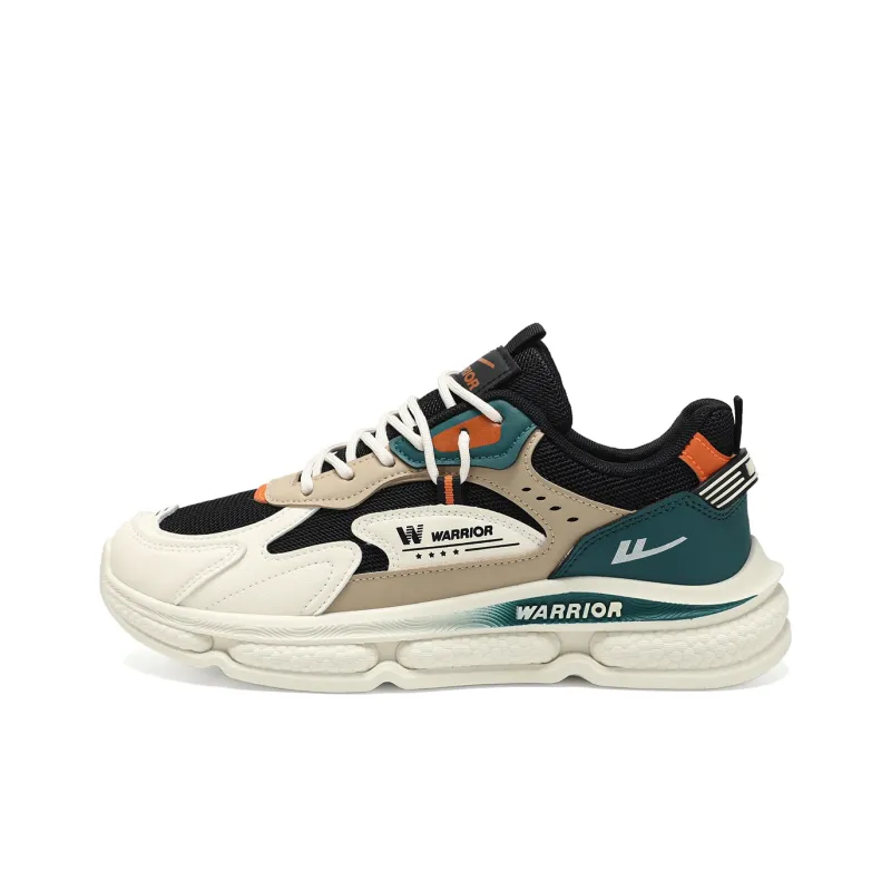 Warrior Cushioning Lightweight Wear-Resistant Low-Top Chunky Sneakers Men's-7