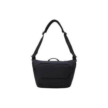 DESCENTE Polyester Shoulder Bag, Crossbody Bag Regular Unisex Black