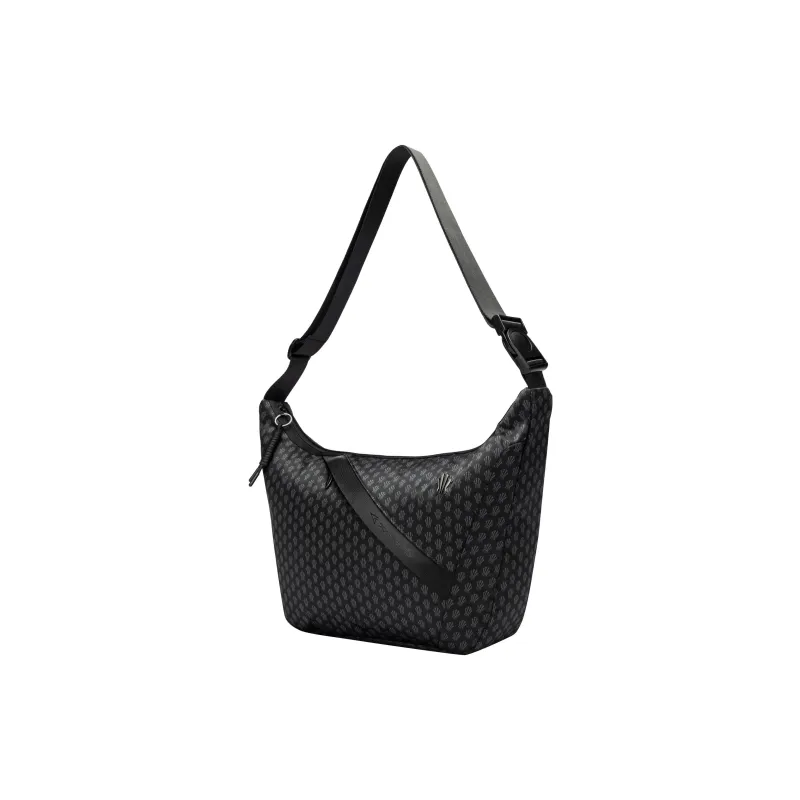 Anta Fabric Shoulder Bag Regular Unisex Basic Black-1