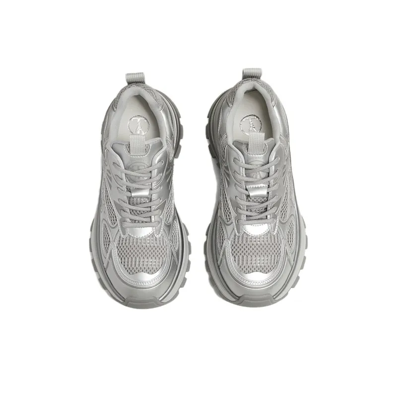 Tata Interstellar Galaxy Cushioning, Lightweight, Breathable Low Top Chunky Sneakers Women's-3
