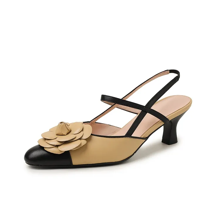 Bai Shiting Slim Heel High Heels 5.5cm Women's-5