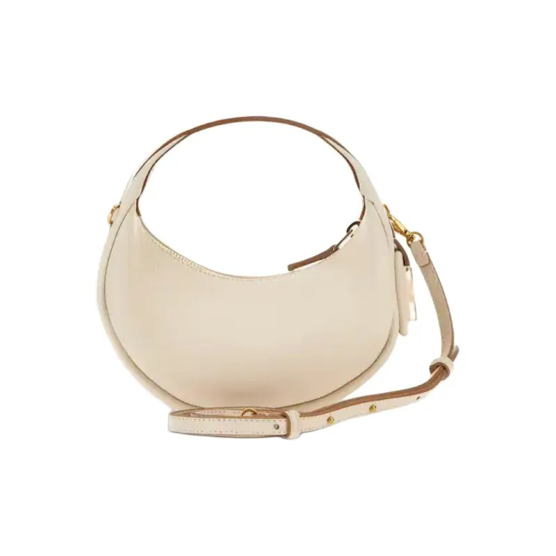 HOGAN Leather One Shoulder Handbags Mini Women's Ivory-3