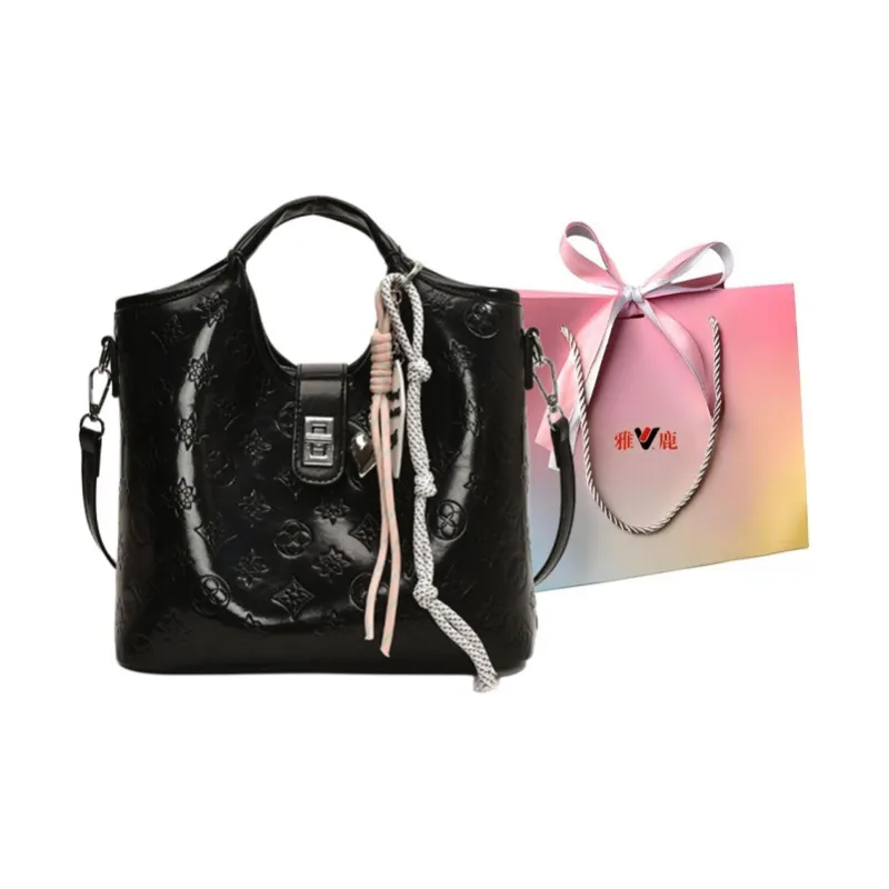 Yalu PU Bucket Bag Handbag Women's Multicolor-0