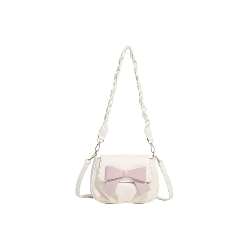 Bywhich PU Cloud Bag, Shoulder Bag Regular Women's White-0