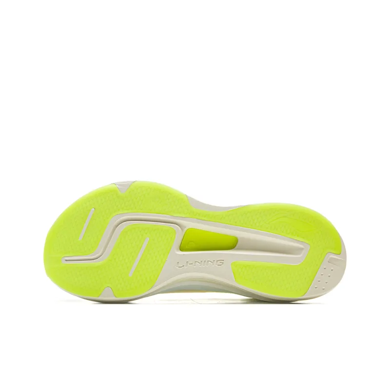 LiNing Yueying 5 Pro Shock Absorbers Rebound Low Top Sprint Running Shoes Men's Mica White-6