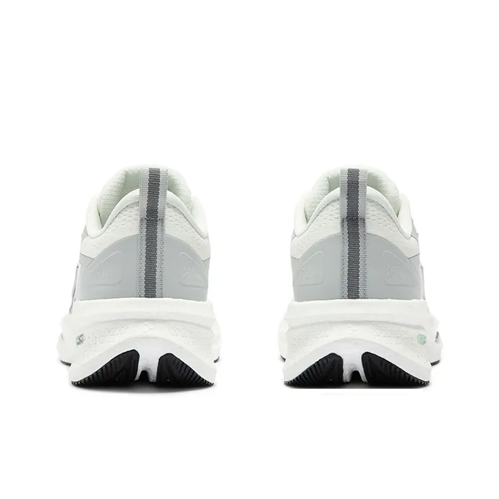 361° Float Wear Resistant Slip Resistant Low Top Casual Running Shoes Men's White Gray-3