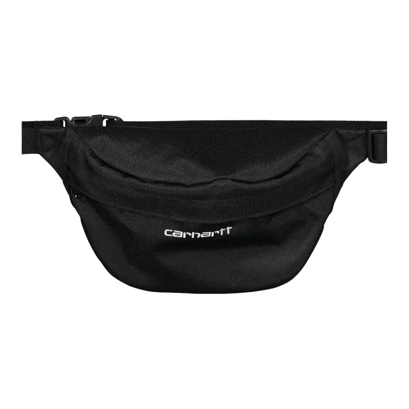 Carhartt WIP Waterproof Fabric Fanny Pack, Crossbody Bag Men's Black-1