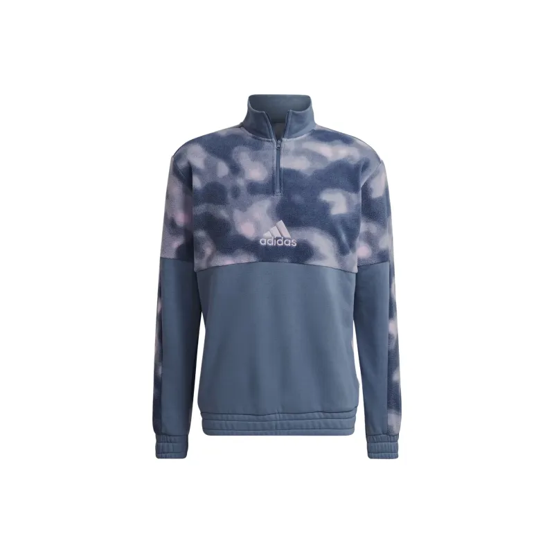 Adidas SportswearALLOVER PRINT Polar Fleece Nature Jacket Men's-0