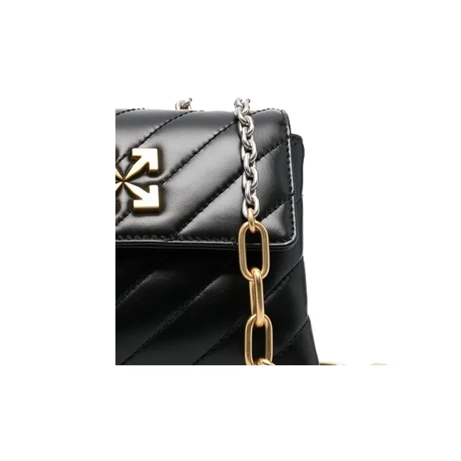 OFF WHITE Jackhammer 19 Shoulder Bag Black-4