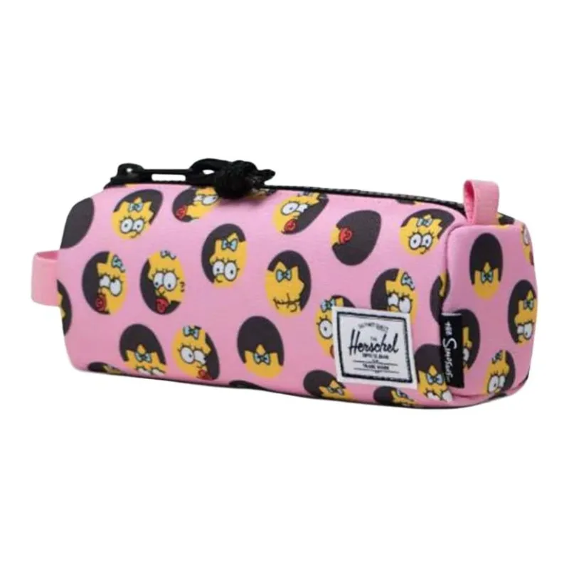 Herschel Simpsons Collaboration Recycled Fabric Clutch Women's Pink-1
