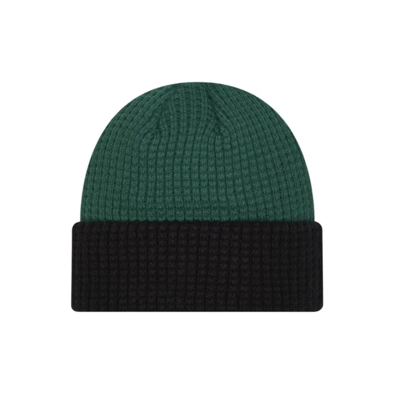 New Era Acrylic, Knitted Fabric Beanies Unisex Green-1