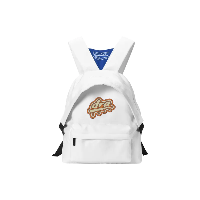 DRACONITE Polyester Mini Student Backpack Regular Unisex White-0