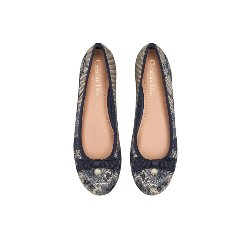 DIOR Casual Single Shoes Women's Blue-3