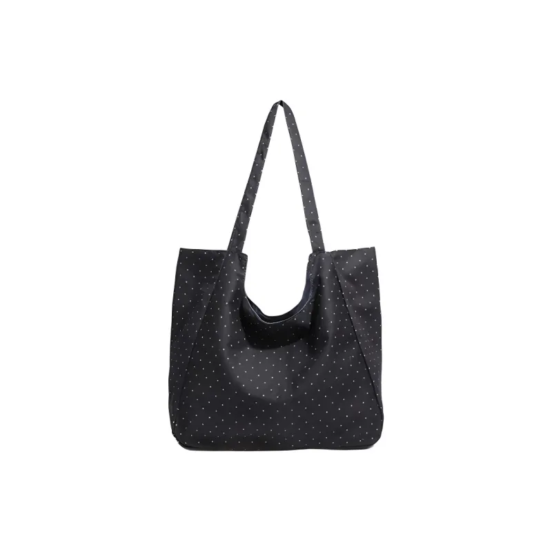 Yalu Canvas Tote Handbag, Shoulder Bag Regular Women's Black-0