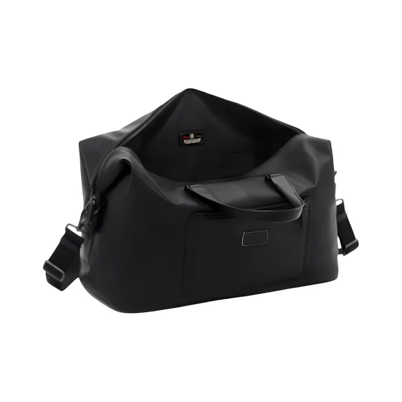 TUMI Cow Leather Travel Bag Men's Black-2