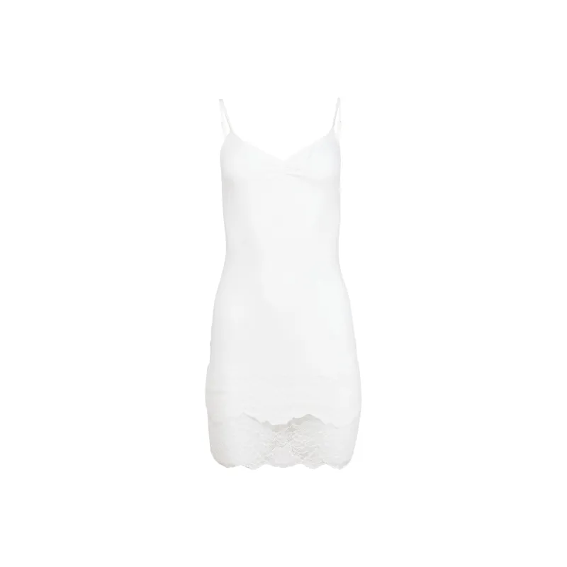 Fleur Du Mal Organic cotton Slip Dress-0