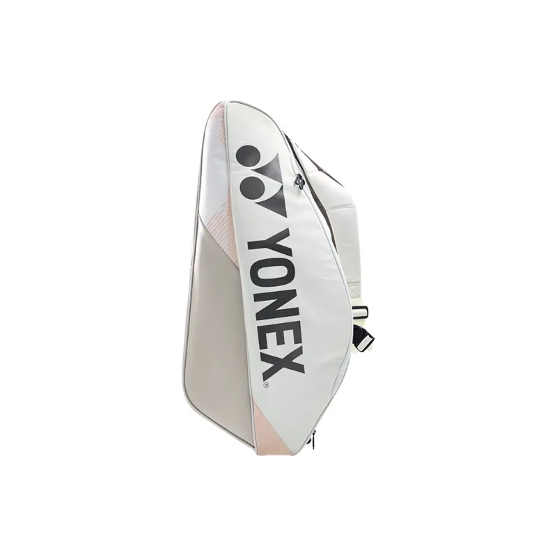 YONEX Badminton Racket Bags Holds 3 5 Paddle Sets Sporty Style Backpack Beach Beige Yellow Unisex-3