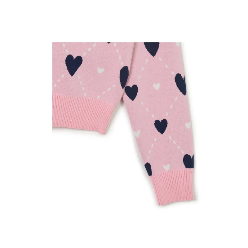 MLB SS24 Cleveland Guardians Knitwear Women's Pink-2
