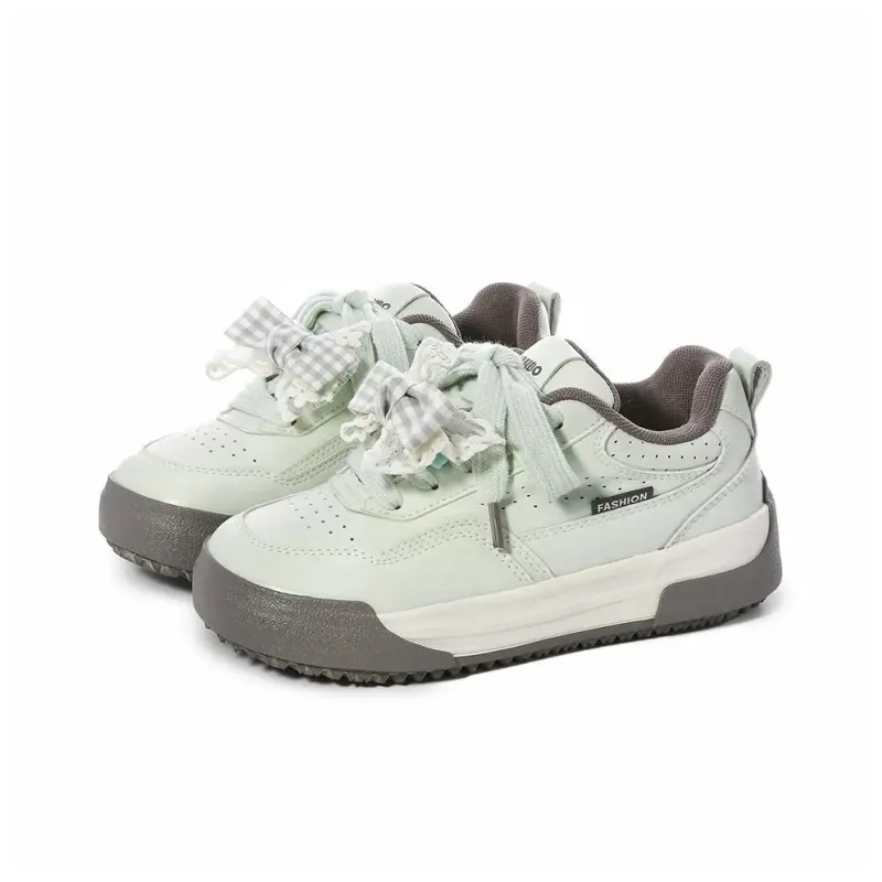FULLXUAN Japanese Minimalism Sports Low Top Skateboard Shoes Women's-12