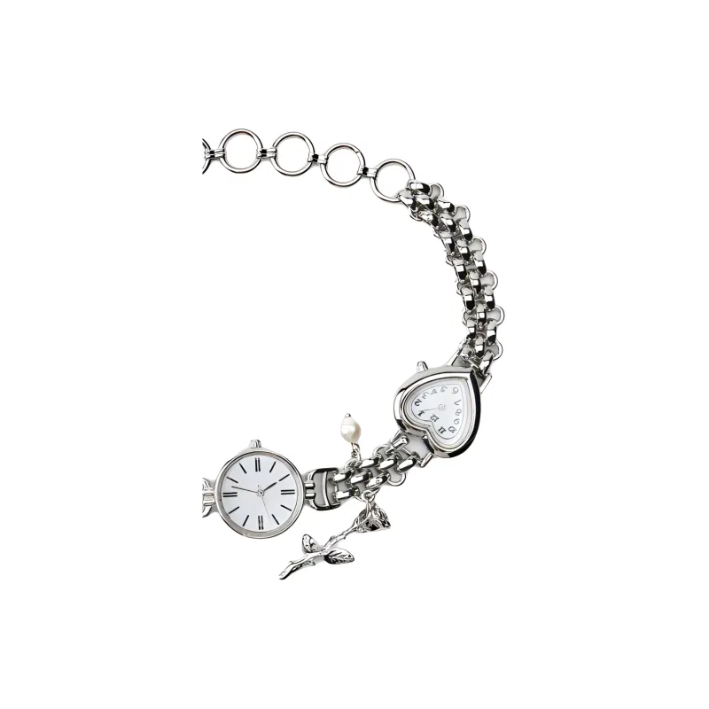 ZARA Metal Zinc Steel Acrylic Brass Necklaces Women's Silver-2