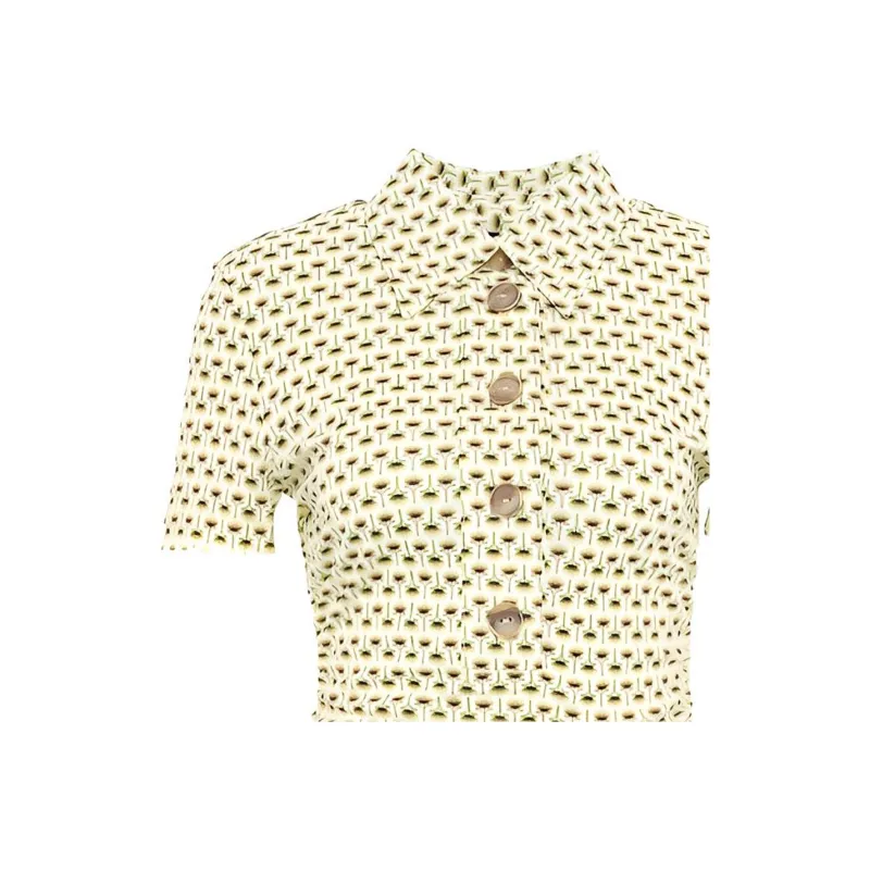 PINKO Polo Shirts Women's Yellow-3