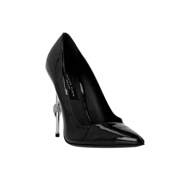 PHILIPP PLEIN Slim Heel High Heels 12cm Women's Black-2
