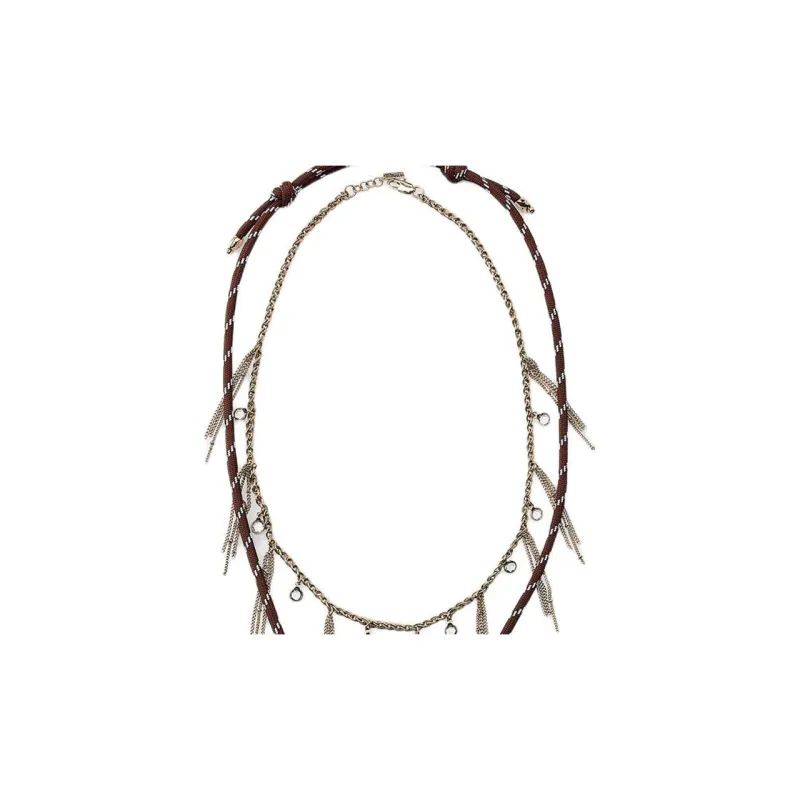 ZARA Polyester Necklaces Women's Gold-2