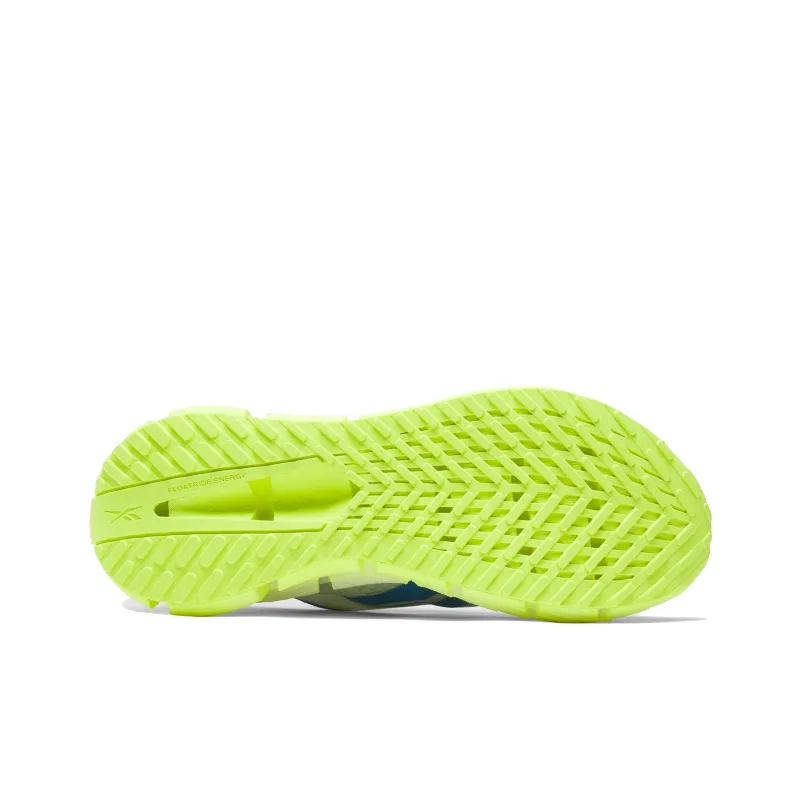 Reebok FloatZig 1 'White Digital Lime Blue'-4