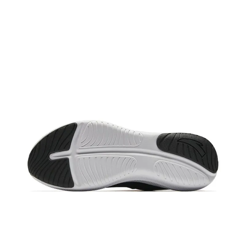 Anta Running Collection Anti Slip Wear Resistant Low Top Casual Running Shoes Men's Basic Black-4