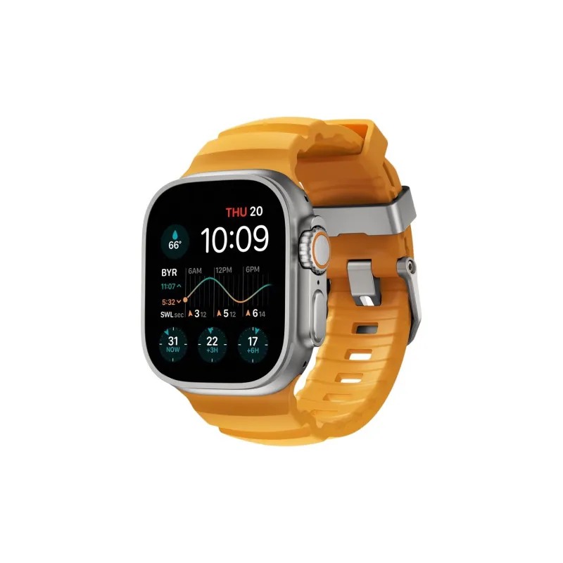 NOMAD Apple Compatibility Watch Band Compatibility Apple Watch 49/45/44/42mm Watch Dial FKM Fluoroelastomer Material-0