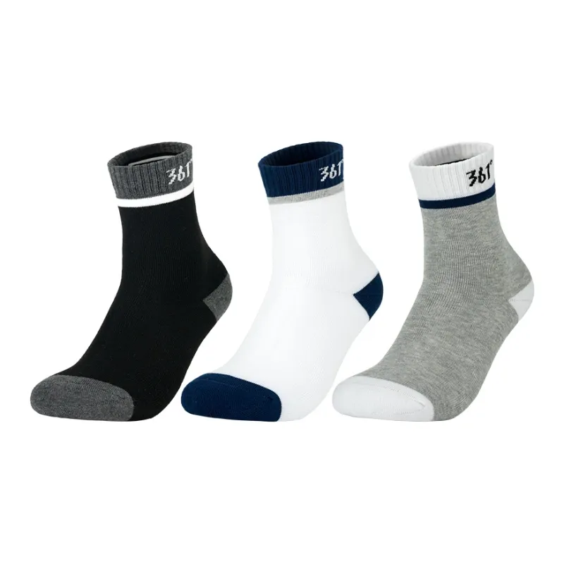361° Mid Calf Socks Unisex Combo Set-1
