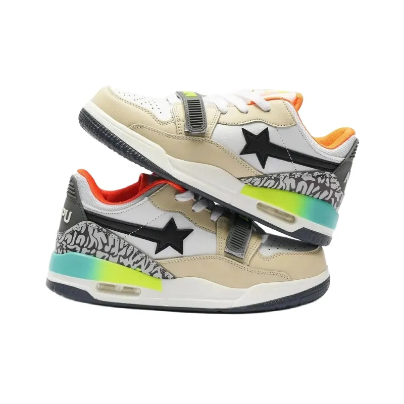 ALI THE FOX Balanced, Lightweight, And Breathable Low Top Skateboard Shoes Unisex-168