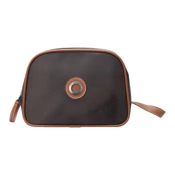 DELSEY Recycled Polyester Toiletry Bag Unisex Brown