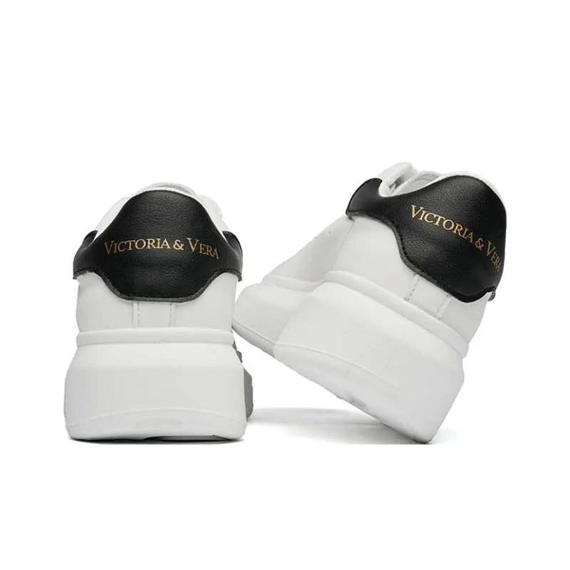 VICTORIA&VERA Low Top Skateboard Shoes Unisex-4
