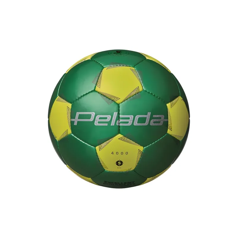 Molten Size 5 Ball Soccer Synthetic Leather Machine Stitched Soccer Ball Unisex Green X Yellow-0