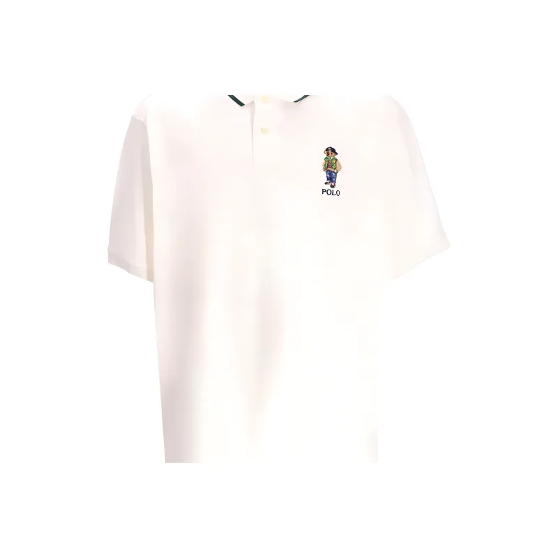 Polo Ralph Lauren Teddy Bear Cotton Polo Shirt-4