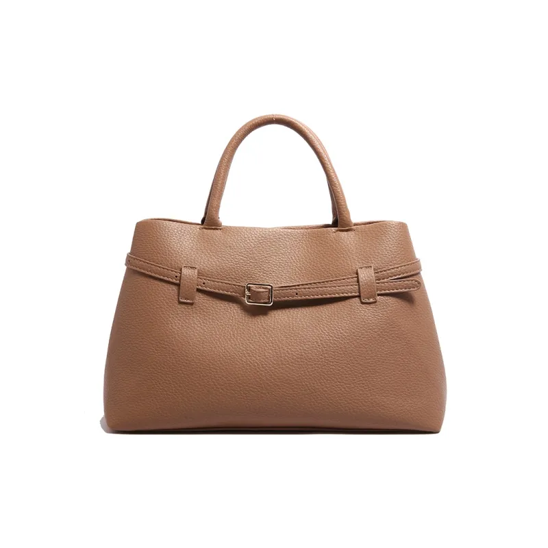 Yalu PU Handbag Regular Women's White/Black/Burgundy/Khaki-22