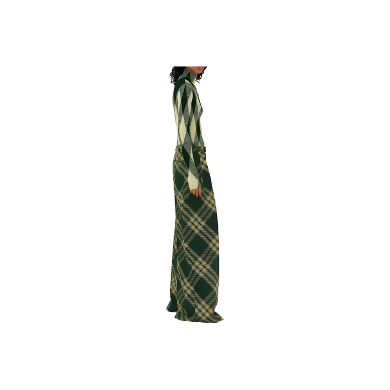 Burberry Argyle High Neck Knit Jumper-2