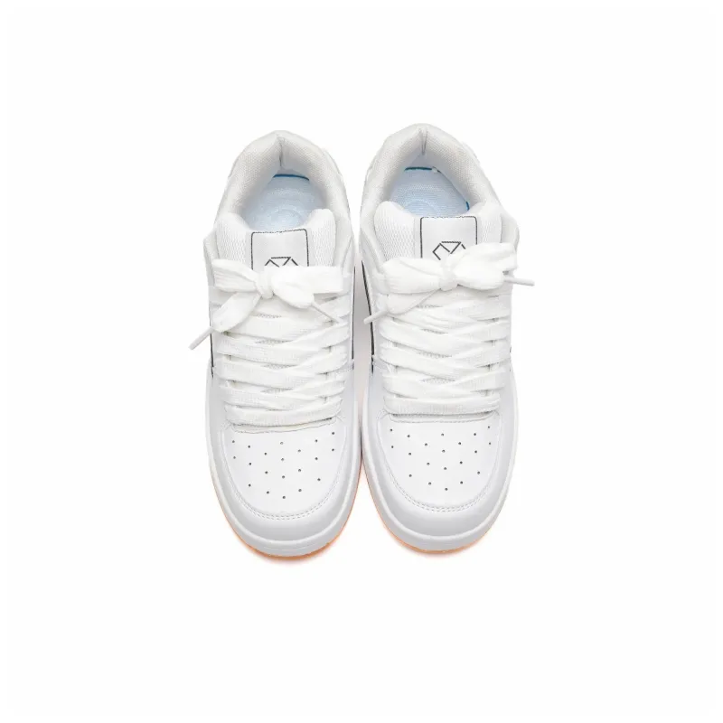 T628 Puffy Shoes Cushioned Wear-Resistant Lightweight Breathable Slip-Resistant Low-Top Skateboard Shoes Unisex-3
