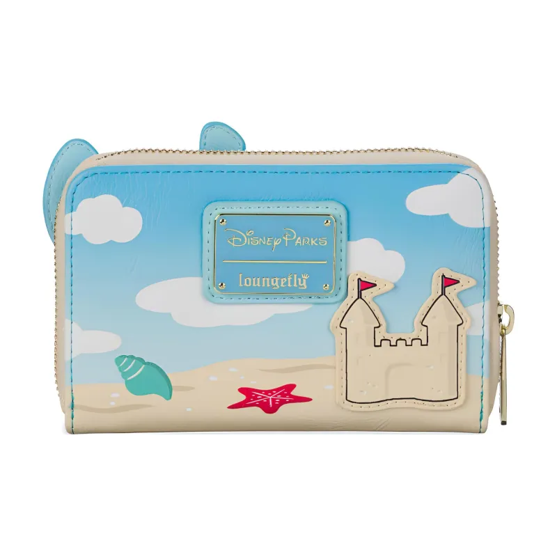 Disney Polyurethane Wallet Unisex Blue-2
